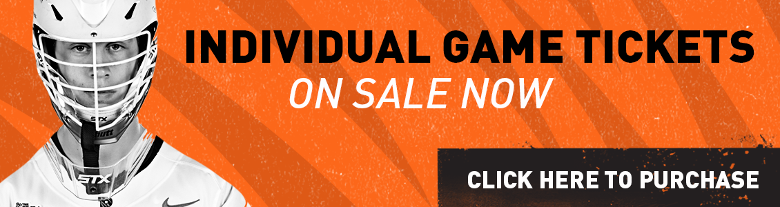 Individual Game Tickets on sale Now. Click Here To Purchase