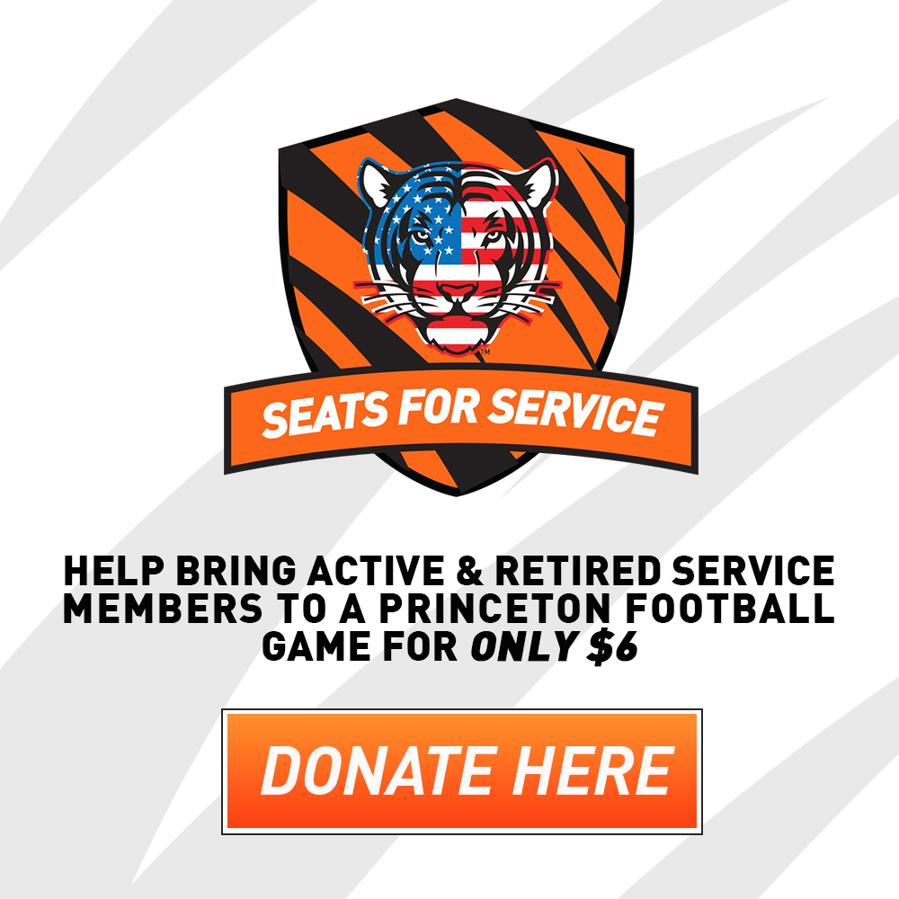 Click here to help bring active & retired service members to a princeton game for only $6